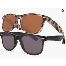 M Adult Sunglass Readers 1.50 2-Pack Black Tortoise UV400 Melbourne