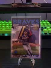 2021 Topps - Silver Pack Series 2 1986 Topps Chrome Baseball Cristian Pache...