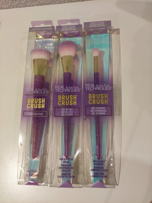 Real Techniques by Sam & Nic Brush Crush Pinselset 3teilig Neu und OVP