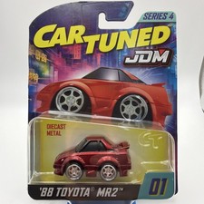 Car Tuned Series 4 Jdm 88 Toyota Mr2 01 Super Red New 2026 Tooling 1st Edition