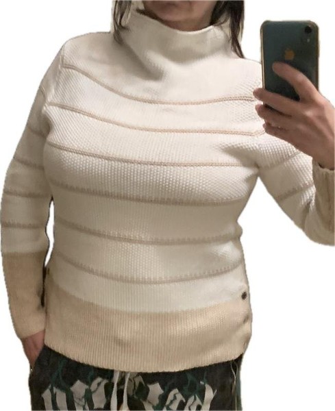 Women Jasper Conran Sweater Beige Cotton 40 / L /
