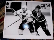 1992-93 BRETT HULL TYPE 1 PHOTO NHL HOCKEY ST.LOUIS BLUES SUPERSTAR AHL OHA WHA