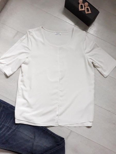 Women Gerry Weber Shirt White Viscose 38 / M / 46 #8182