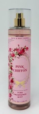 1 NEW BATH  BODY WORKS PINK CHIFFON FINE FRAGRANCE MIST SPRAY 8 OZ LARGE