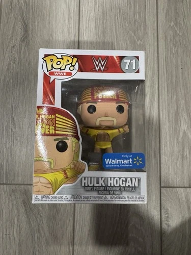Funko POP! WWE Hulk Hogan Vinyl Figure 71 Red Yellow Shirt Rip