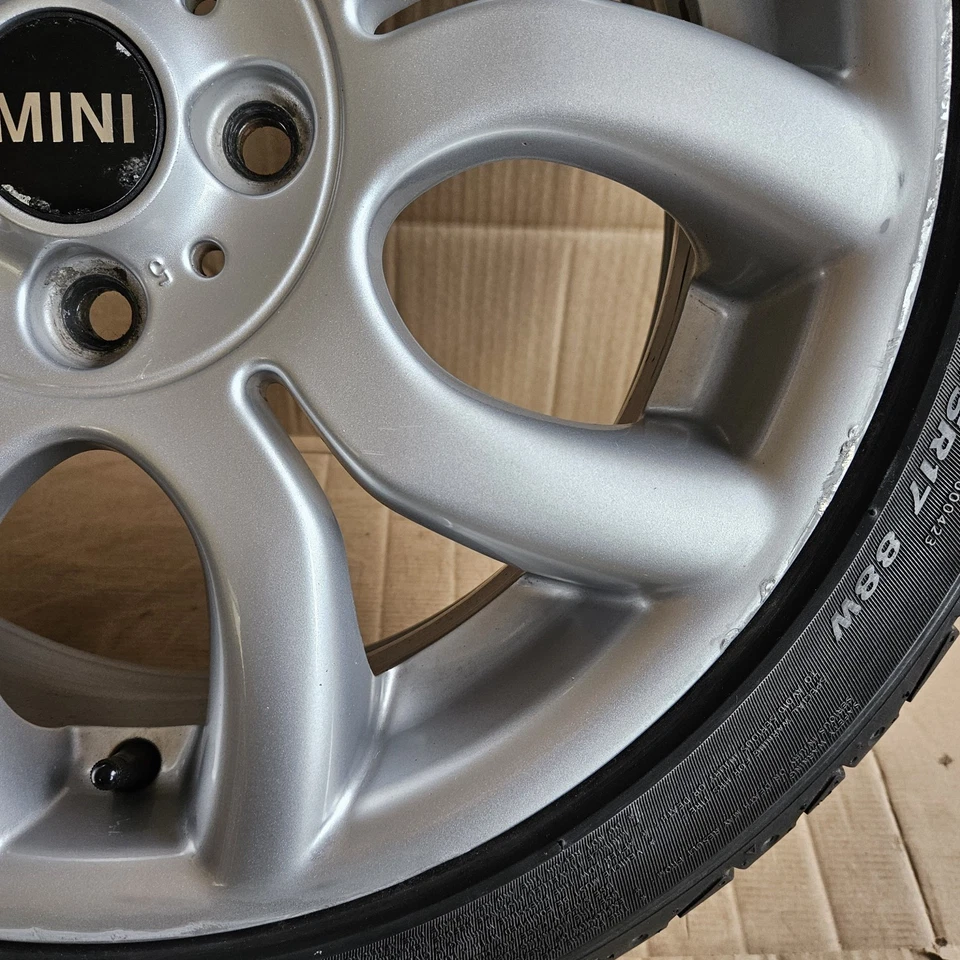 1x MINI R50 R53 R55 Flame Spoke R97 Alufelge 7x17 ET48 6775685 205/45 5,1mm 2021 - Bild 4 von 4