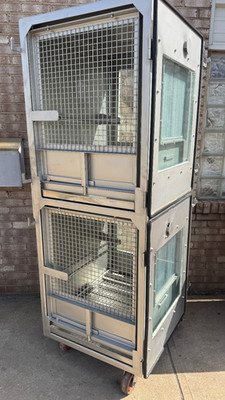 Primate Product Inc.  SS Isolation Unit Spesialized Cage Lab Laboratory Animals