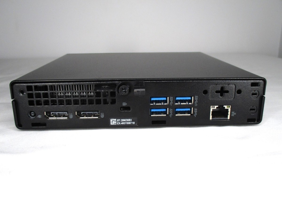 Dell Optiplex 5080 Micro Tiny Computer i5-10500T 6-Core 8GB 256GB