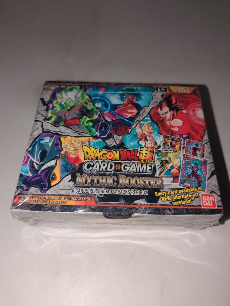 Bandai MB01 Dragonball Super Card Game Mythic Booster 8 pc card