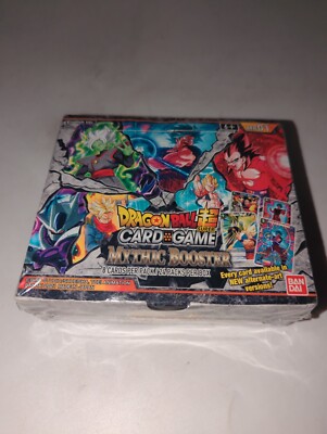 dragon ball super card game mythic booster card list Bandai MB01 Dragonball Super Card Game Mythic Booster 8 pc card pck/24 pcks  per