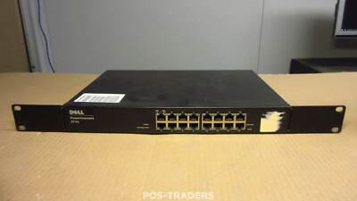 Dell PowerConnect 2716 Gigabit Switch 16-Port 32 Gbps Web-Managed INCL RACK EARS