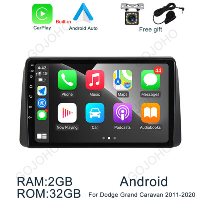 For Dodge Grand Caravan 2011-2020 Car Radio Android 13 Stereo GPS Navi Carplay