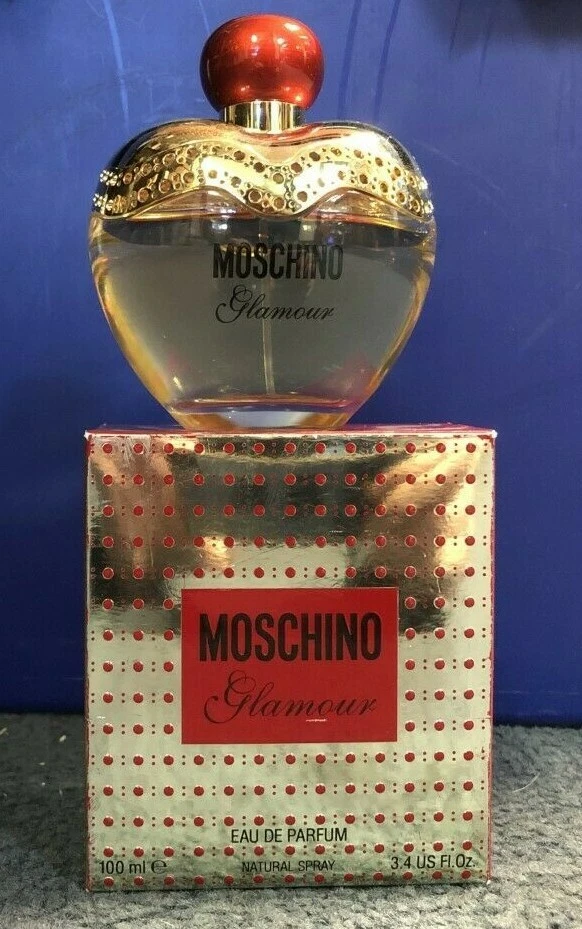 Moschino Glamour eau de parfum 100ml 3.4 fl oz RARE USED 20