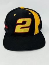 Rusty Wallace Vintage NASCAR Nutmeg Racing 2 Black Gold Snapback Hat