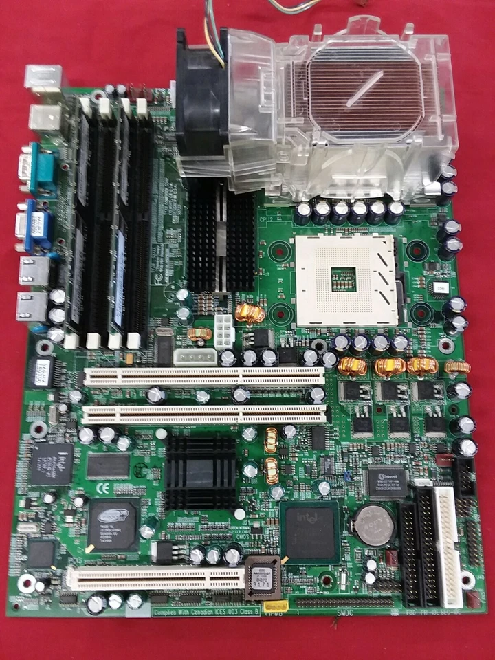 UNTESTED AS IS TYAN TIGER I7500 S2722 MOTHERBOARD 2x s603 ATX PCI-X DDR - Image 4 of 4