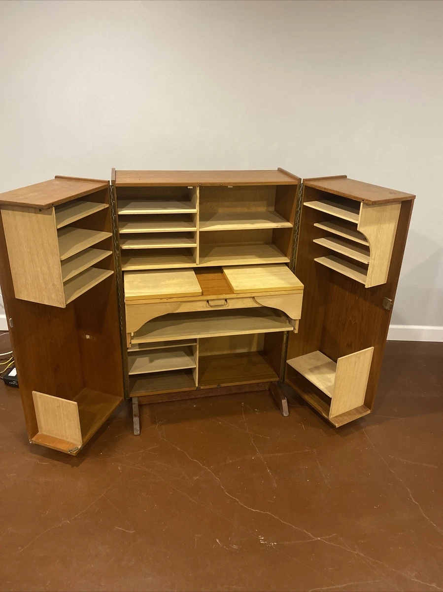 Desk In A Box MCM Mummenthaler and Meier Magic Box Desk Danish Modern style
