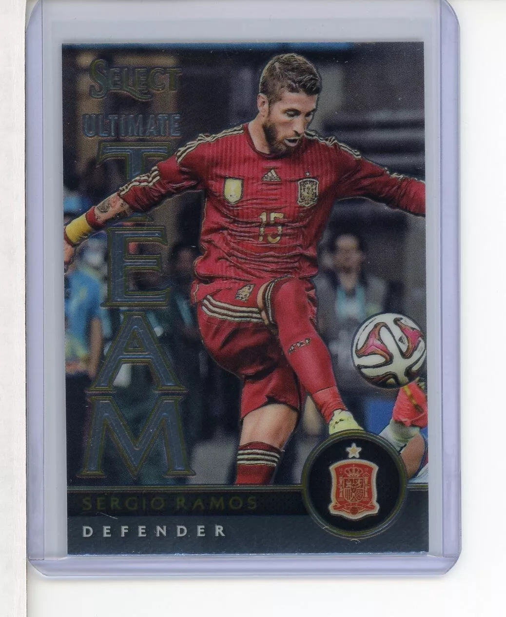 Sergio Ramos trading card