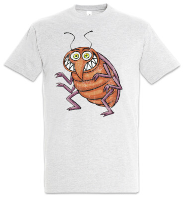 Bed Bug T-Shirt Cockroach Toon Comic Fun Cartoon Drawing