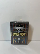 Star Trek Dark Edition (Black) Playing Cards by theory11 - NEW, FAST US Ship