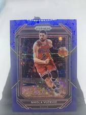 Prizm 2023-24 Nikola Vucevic Blue Disco /150 Fast Break Chicago Bulls K1