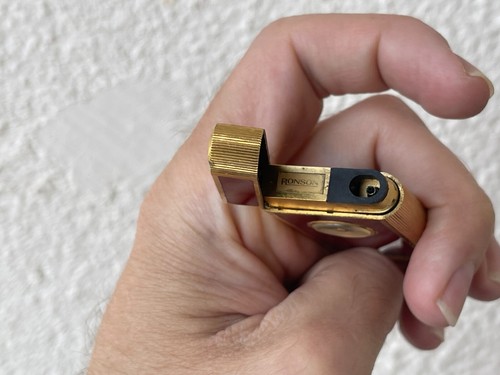 Rarissimo accendino elettronico vintage Ronson Varaflame sensore touch - Foto 7 di 8