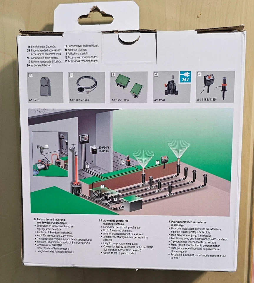 PROGRAMMATEUR D'ARROSAGE GARDENA - Photo 2/2