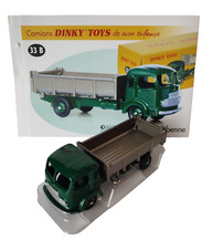 dinky toys atlas camions Simca cargo benne 33B neuf en boite certificat livret