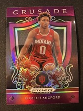 2019-20 Panini Prizm Draft Picks Crusade Purple Romeo Langford #99 Rookie RC