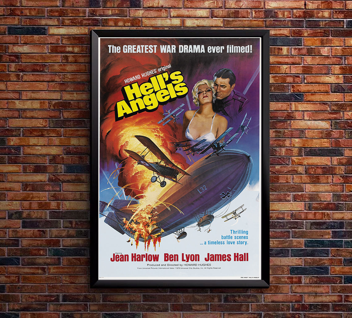 Hell's Angels - Jean Harlow - Howard Hughes - 1979 Re-Release