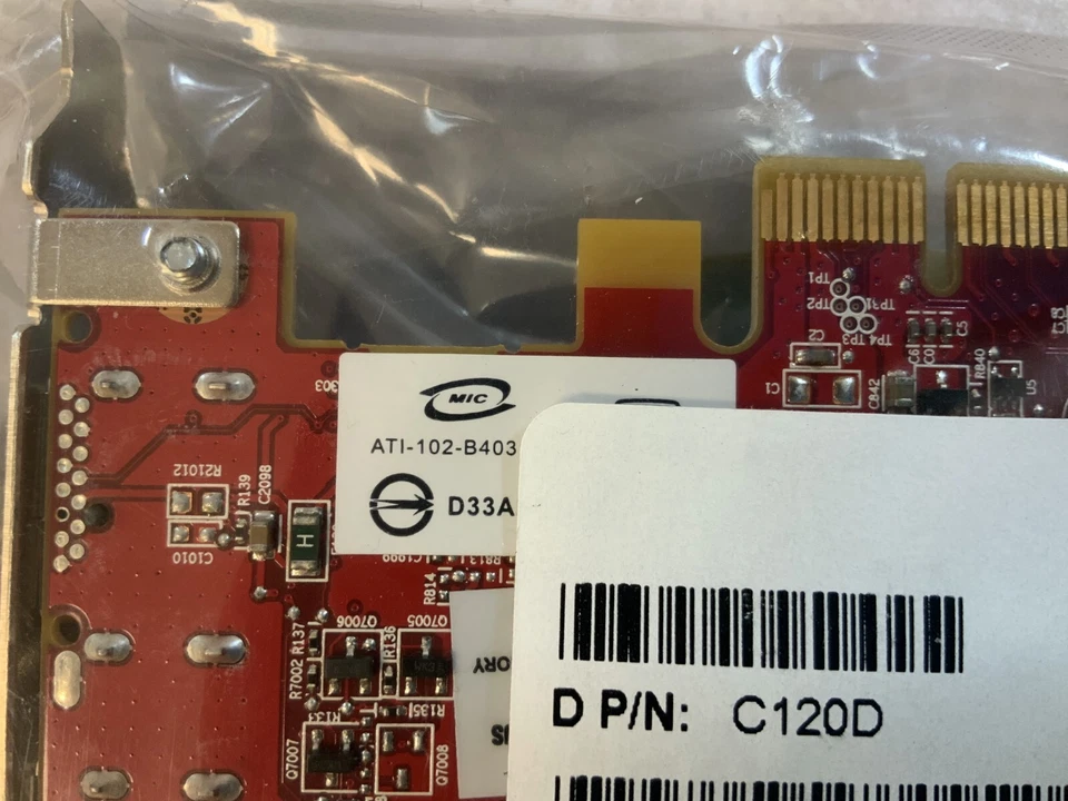 AMD B403 CN-0C120D Dual Displayport Graphic Video Card PCI-e 2.0 X16 (R4D*) - Image 2 of 3