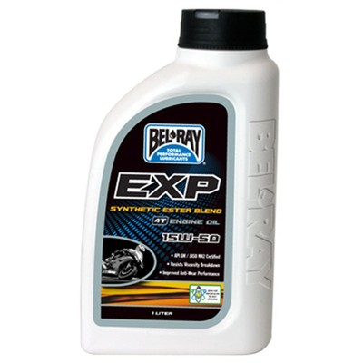 Bel-Ray EXP Synthetic Ester Blend 4T Engine Oil 15W-50 - 1/Liter 99130-B1LW