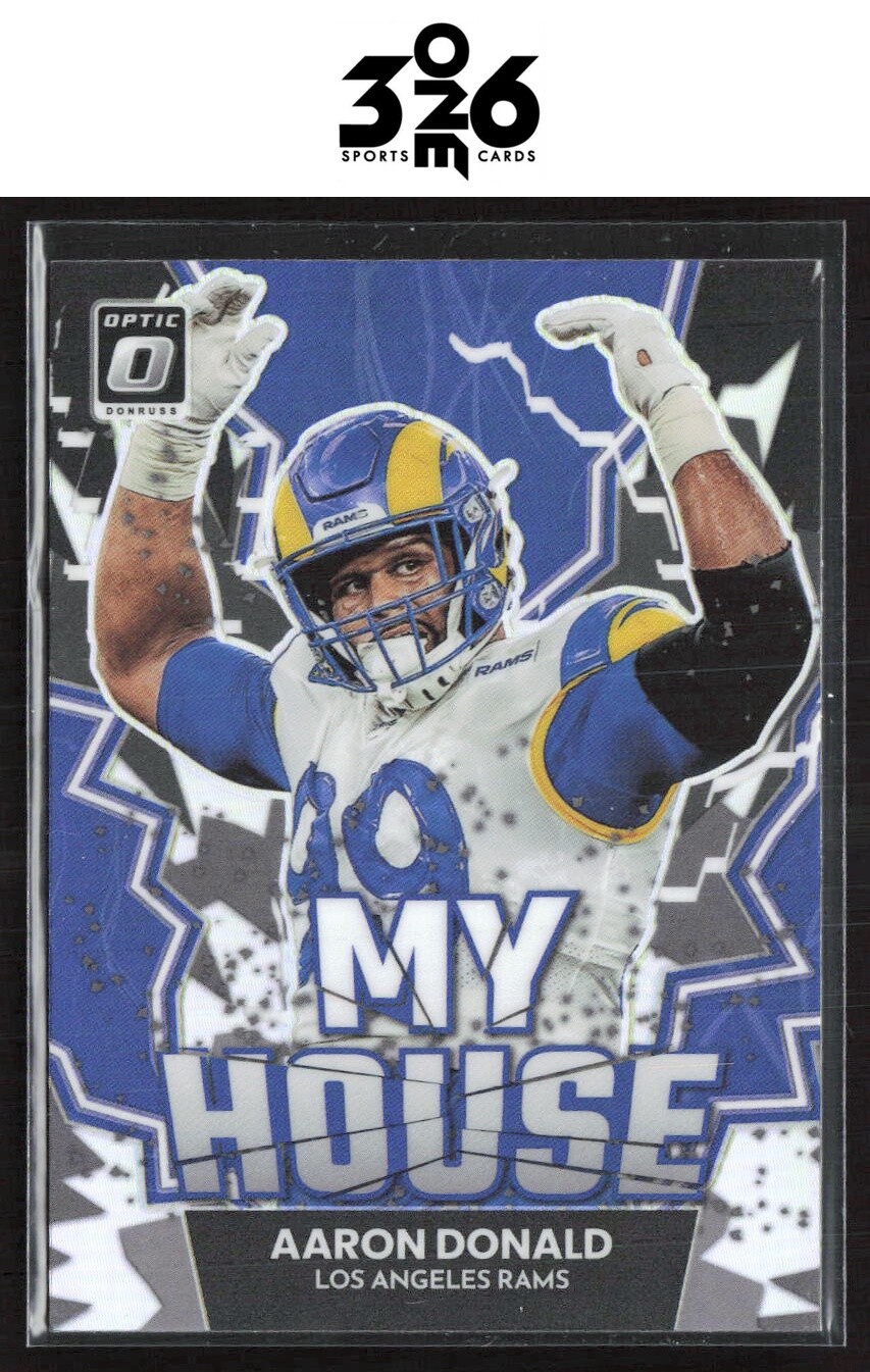 Aaron Donald 2022 Donruss Optic My House! #MH-19
