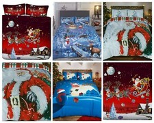 Xmas Premium Range Christmas duvet Cover with pillow case Limited Edition