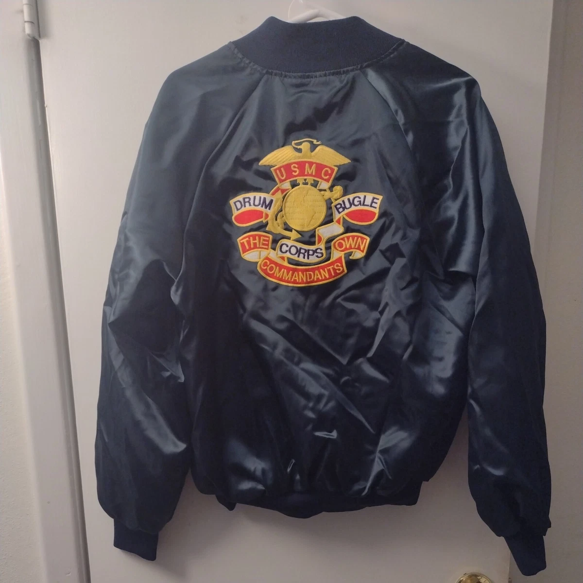 USMC Satin Bomber Jacket | eBay