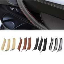 3PCS Interior Door Pull Handle Cover For BMW 2013-2018 X5 F15 2014-2019 X6 F16 