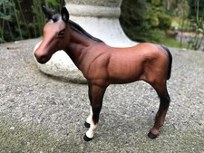 Small Brown Beswick Porcelain Horse with White Fetlocks