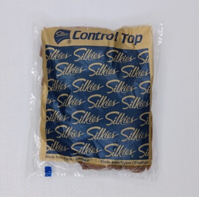 Silkies Control Top Pantyhose Queen Beige X-Large Honey