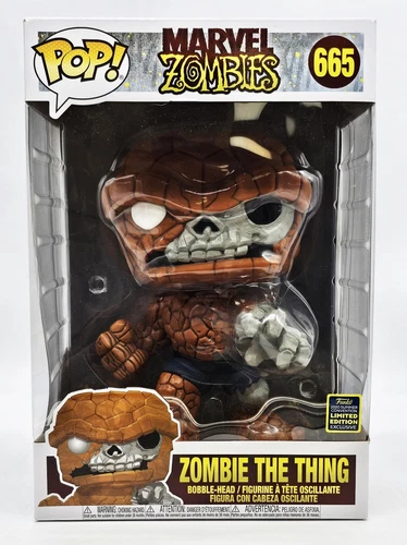Funko POP! Marvel Zombies #665 Zombie The Thing 10" SDCC 2020 Convention