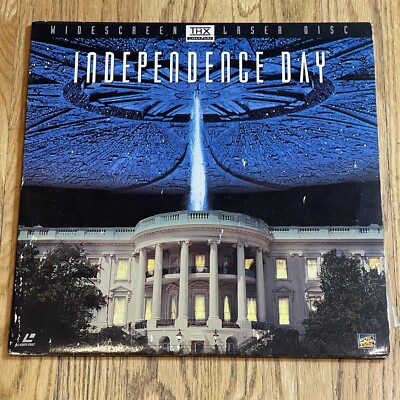 Independence Day Laserdisc Widescreen Edition THX Will Smith 2