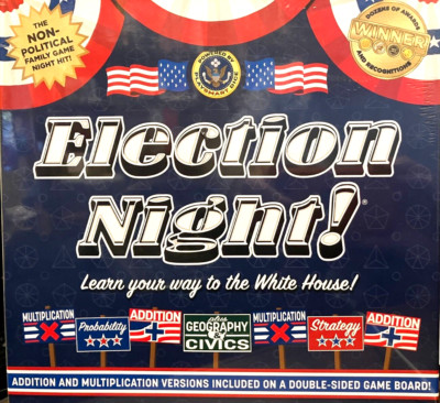 Election Night! Learn Your Way to the White House! 2022 3rd Edition New Sealed