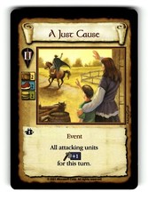 2001 Age of Empires Expandable Card Game A just cause