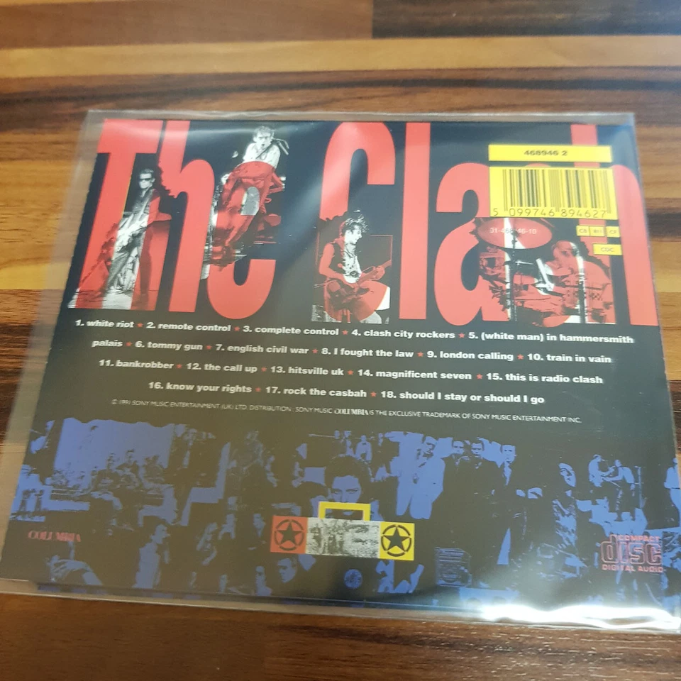 THE CLASH : The Singles AUSTRIA > VG+ (CD) - Bild 3 von 3