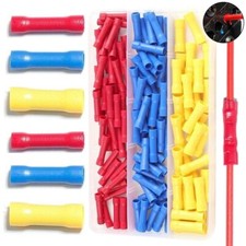 120pcs Insulated Electrical connectors Tubular Copper tube wire terminals