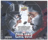 Marvel Captain America: Civil War Trading Cards Box (upper Deck 2016) on sale Marvel Captain America: Civil War Trading Cards Box (upper Deck 2016) on sale