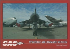SAC Strategic Air Command Museum Bellevue, Nebraska NE 1995 UNP Postcard 10920.3