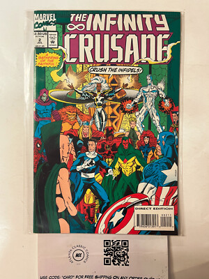 Infinity Crusade #2 NM Marvel Comic Book Adam Warlock Silver Surfer Thanos 2 HH8