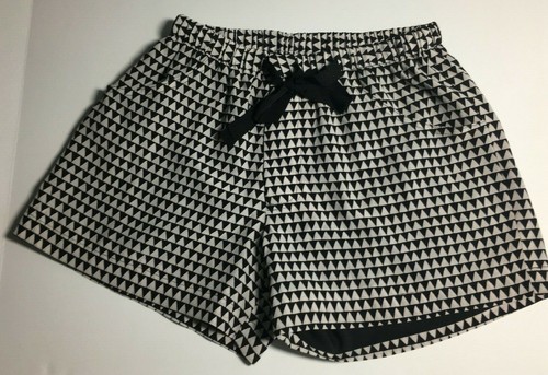 Designer Silk Pocket Shorts Black 