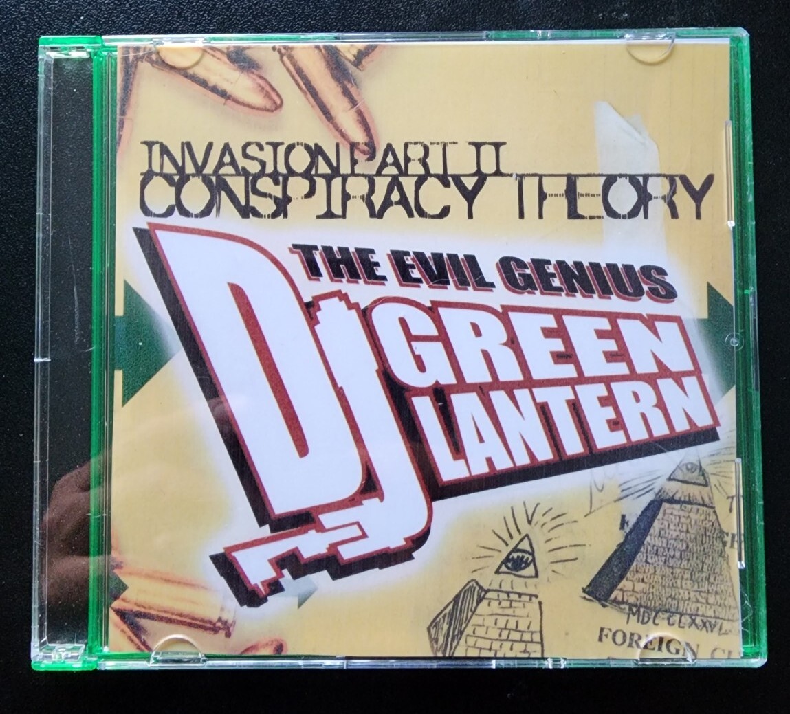 (CD)Conspiracy Theory: Invasion Part2／DJ Green Lantern DJ Green Lantern Invasion Pt II Conspiracy Theory CD RARE OG