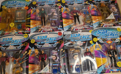 Playmates Star Trek Next Generation Action Figures: You Pick