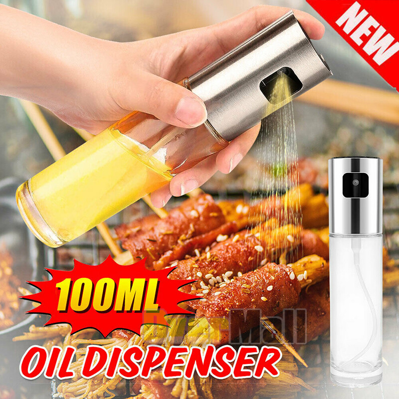 Pulverizador De Aceite De Oliva Para Cocinar Freidora De Aire Botella De Espray